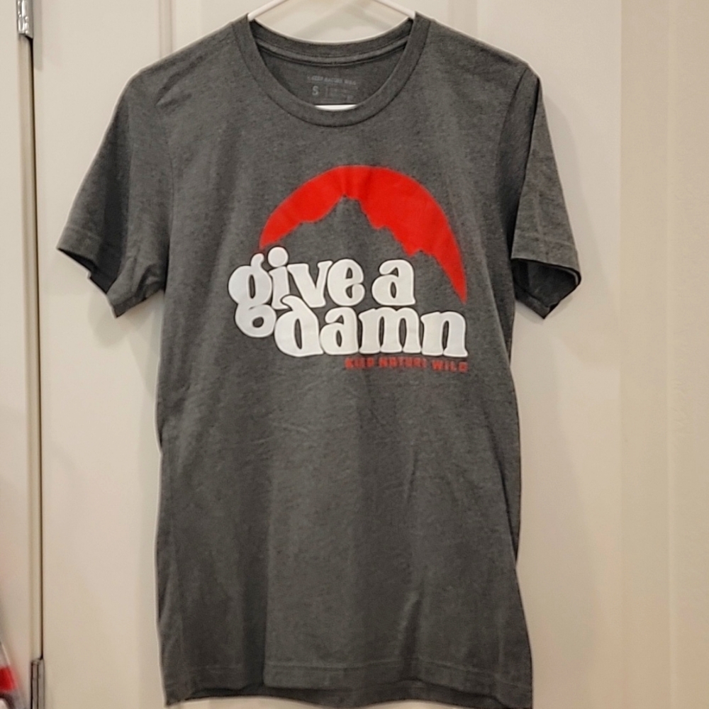 GIVE A DAMN keep nature wild tee